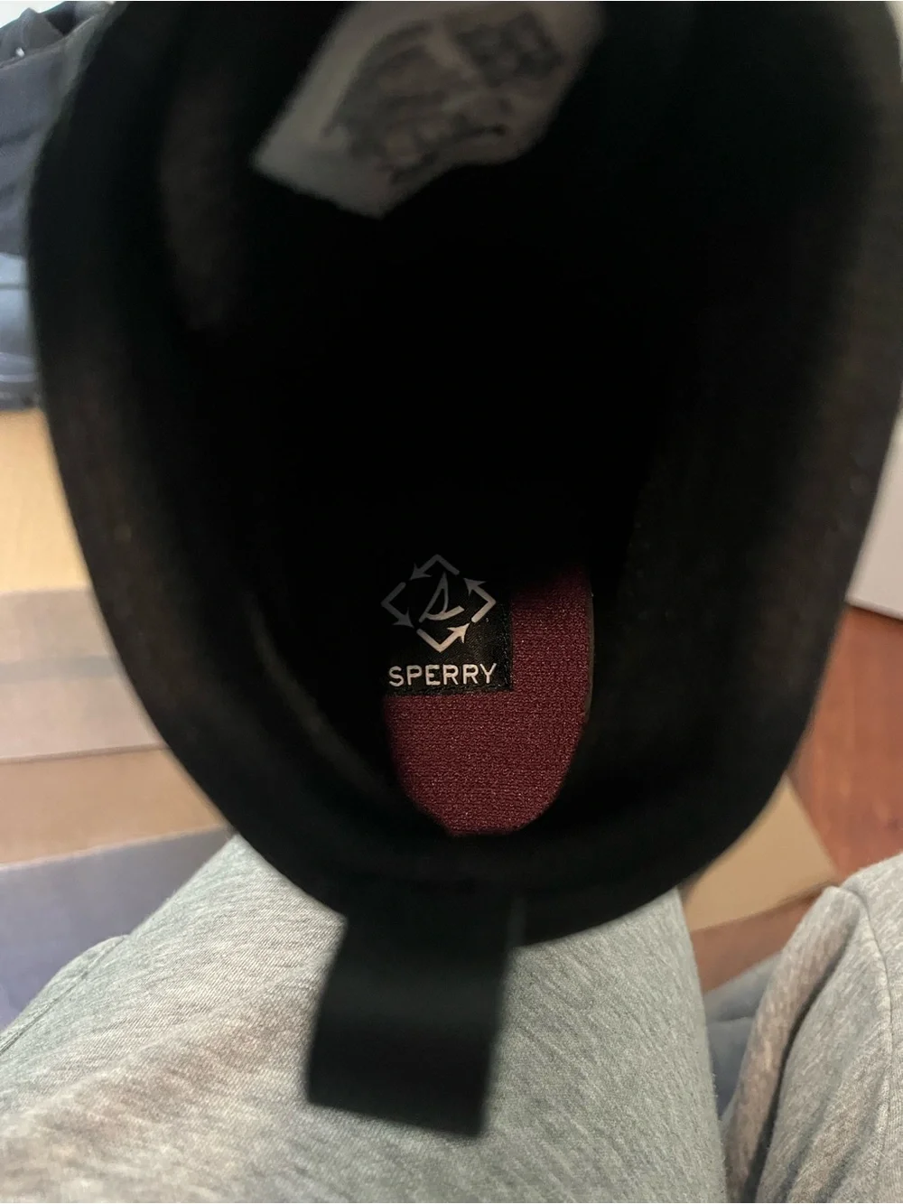 Sperry Women’s duck float zip boots.